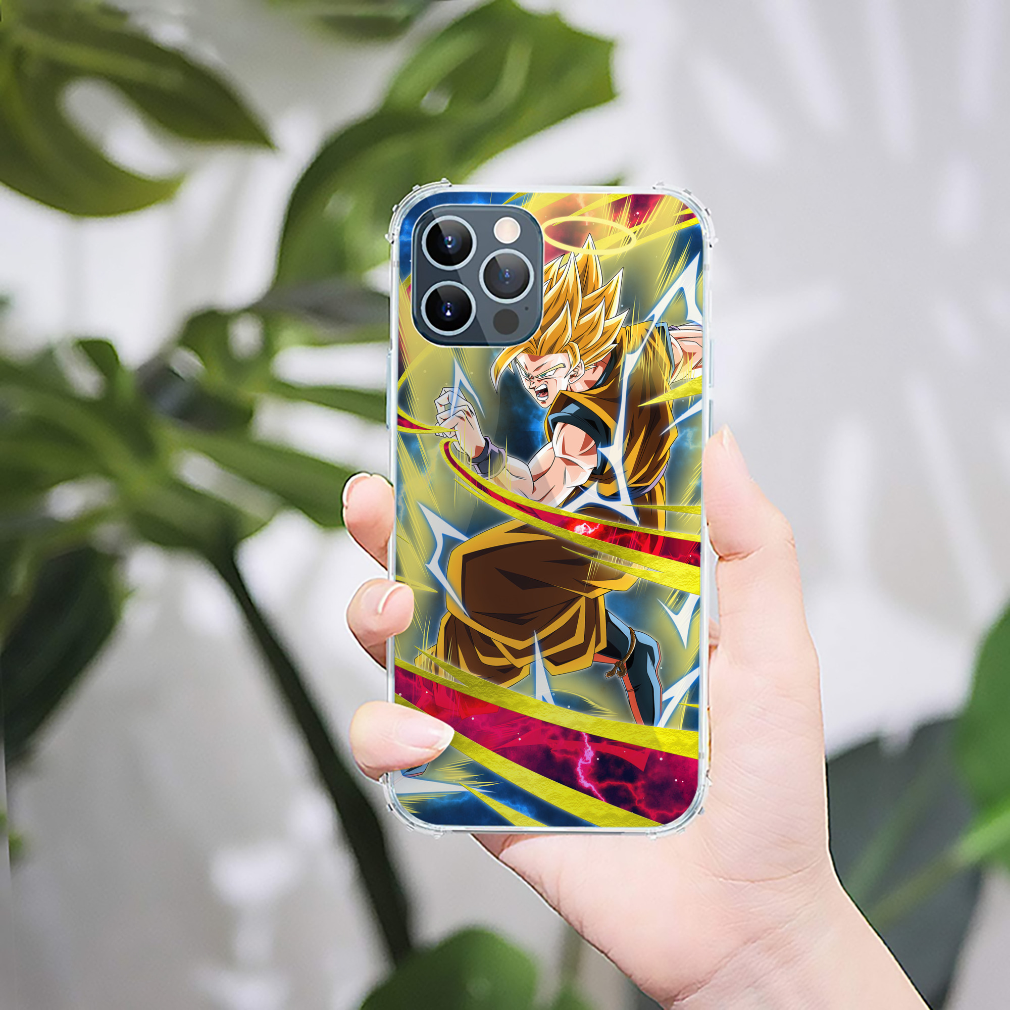 （画像用） ドラゴンボール DRAGON BALL 【iPhone 12シリーズ対応】透明スマホケース（クリアソフトケース）